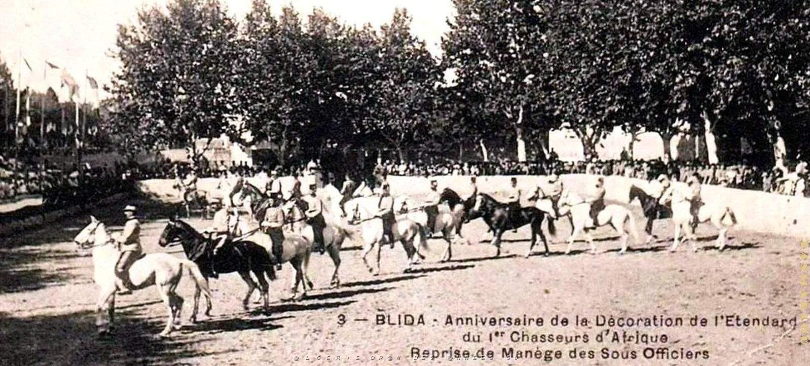 2456- Blida - 1er Chasseurs d'Afrique - Anniversaire etendard2.jpg